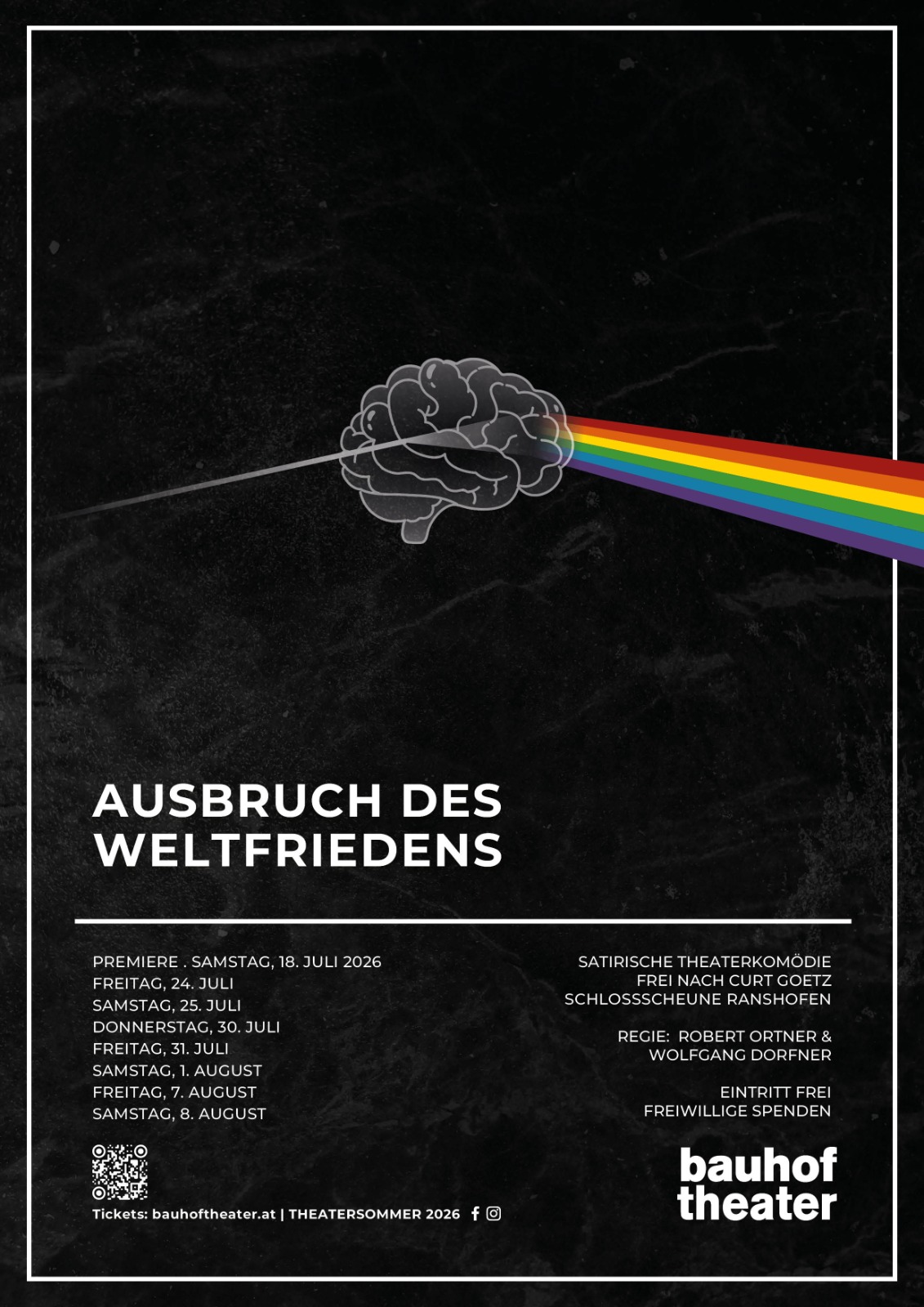 Plakat Ausbruch des Weltfriedens